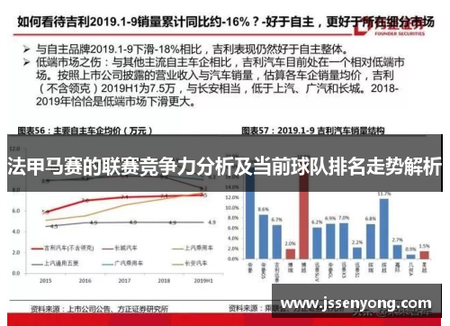 法甲马赛的联赛竞争力分析及当前球队排名走势解析